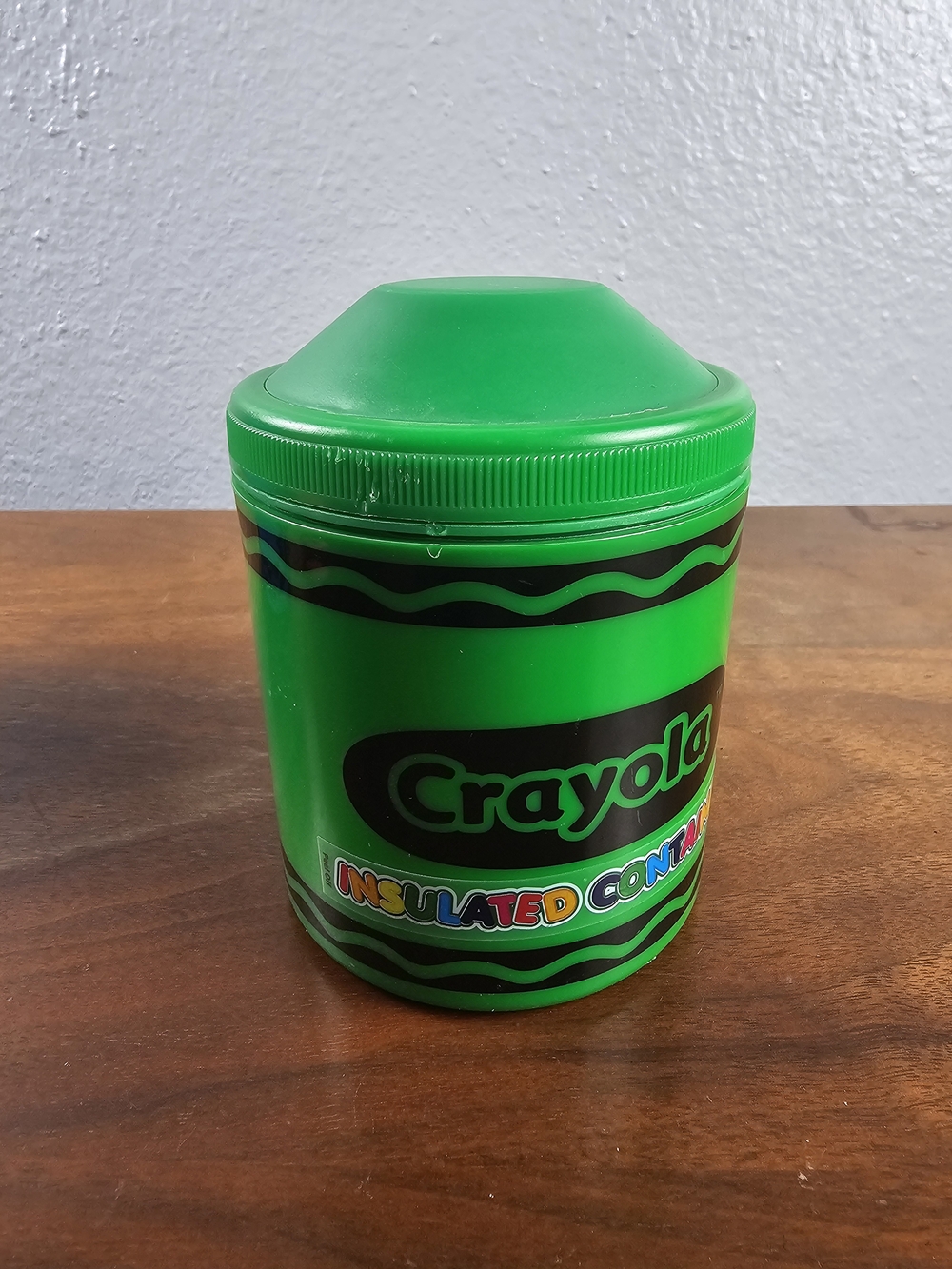 Crayola Thermos Storage Containers Set of 3 Red Green Blue with Screw on Lid - Picture 2 of 14